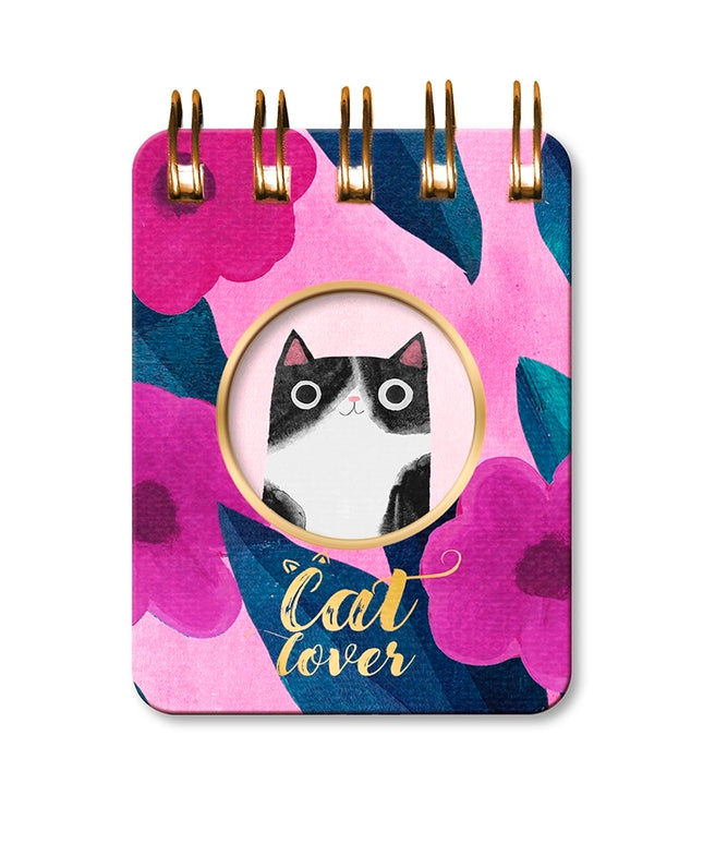 Mini Block con Espiral Planet Cat Rosa