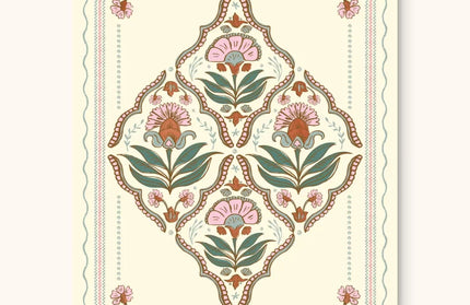 Libreta Journal - Tapiz Floral