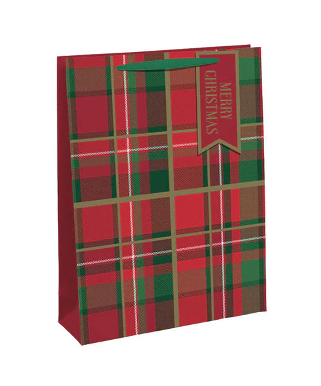 Bolsa Regalo Grande Navidad - Rayas