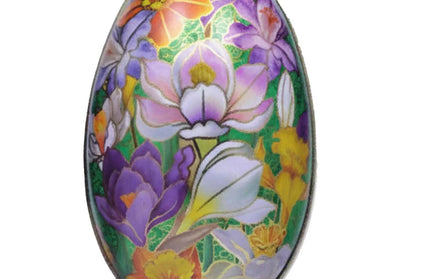 Caja Metalica Huevo - Cloisonné