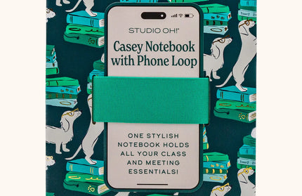 Libreta Mediana con Elástico para Celular - Smart Pups