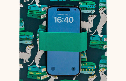 Libreta Mediana con Elástico para Celular - Smart Pups