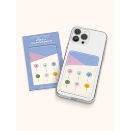 Porta Tarjeta Celular Dotted Palms