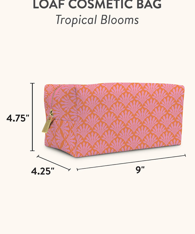 Cosmetiquero Grande - Flores Tropicales