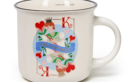 Taza Porcelana - King