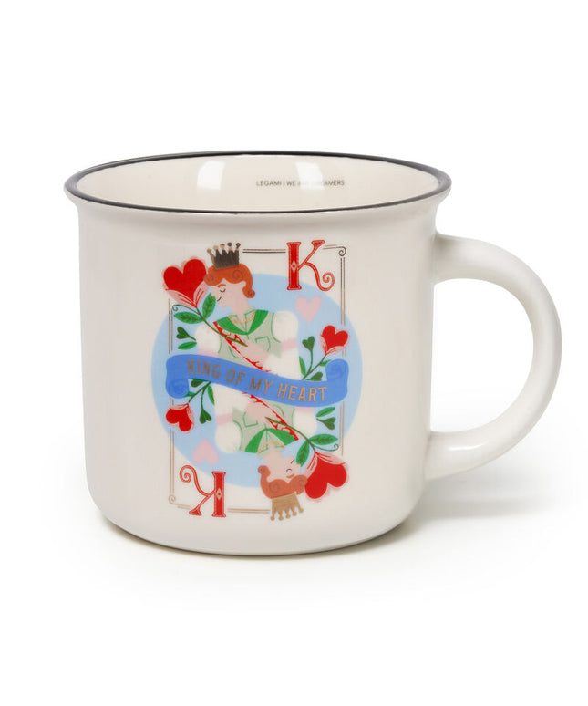 Taza Porcelana - King