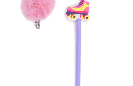 Bolígrafo PomPom Tinta Azul - Patines
