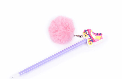 Bolígrafo PomPom Tinta Azul - Patines