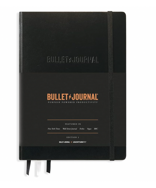 Libreta Mediana Bullet Journal 2 Edition Negra