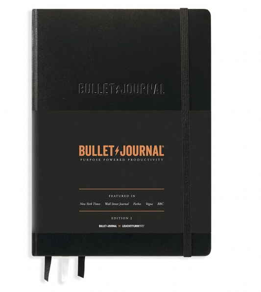 Libreta Mediana Bullet Journal 2 Edition Negra