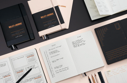 Libreta Mediana Bullet Journal 2 Edition Negra