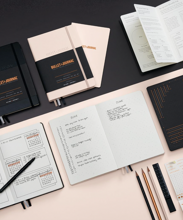 Libreta Mediana Bullet Journal 2 Edition Negra