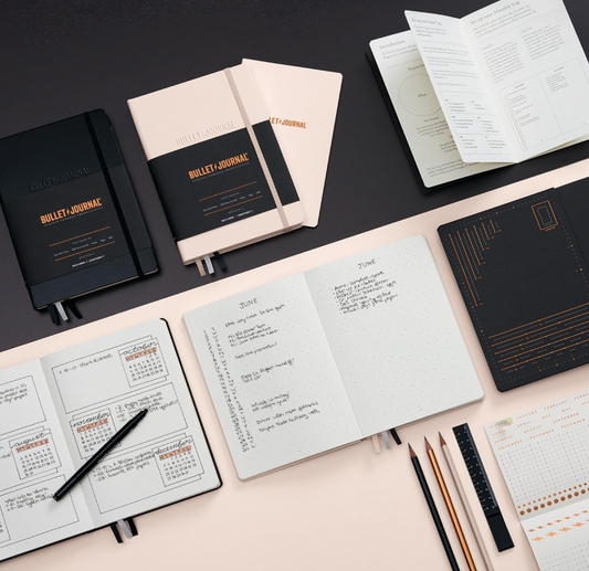 Libreta Mediana Bullet Journal 2 Edition Negra
