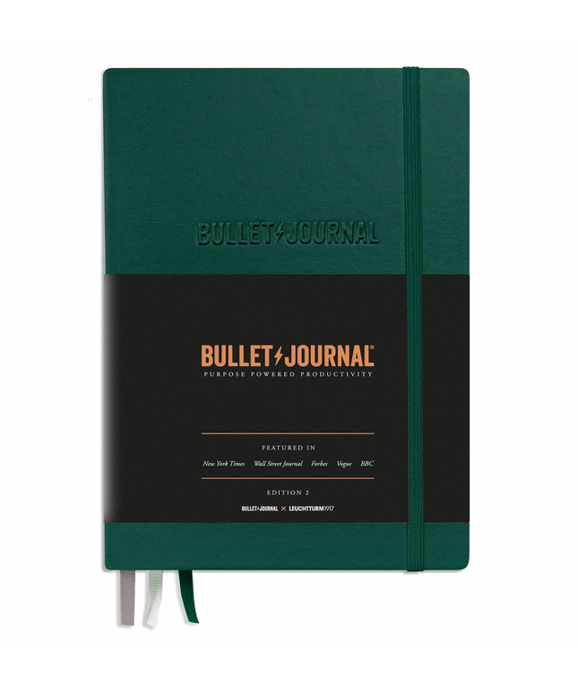 Libreta Mediana Bullet Journal 2 Edition Green