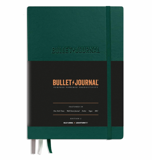 Libreta Mediana Bullet Journal 2 Edition Green