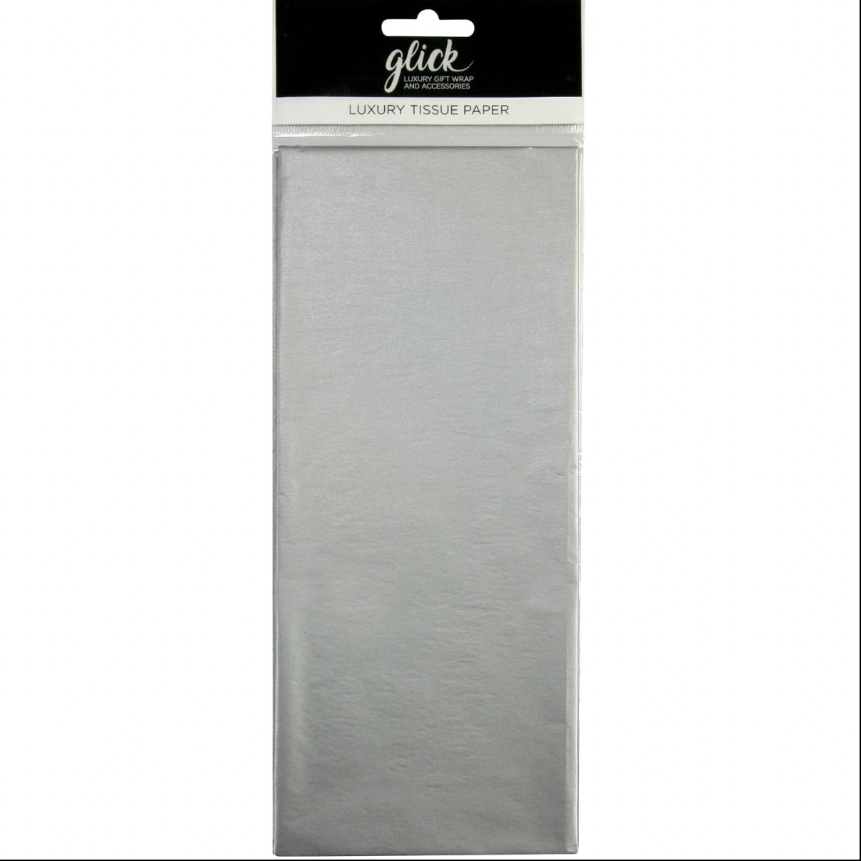 Set Papel Seda Plateado