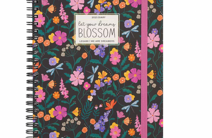 Agenda Grande Sem Vista 2025 12M - Wildflowers