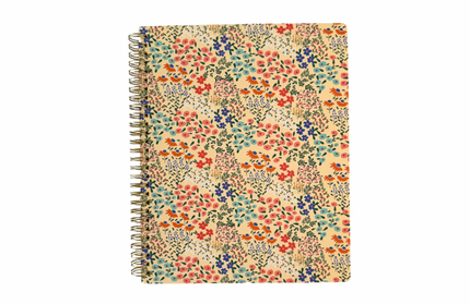 Cuaderno Grande Floral