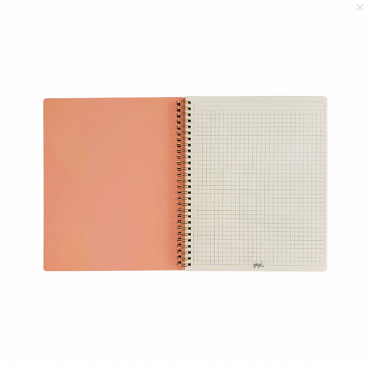 Cuaderno Grande Floral