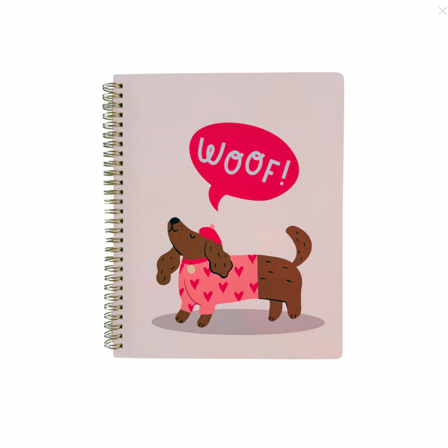 Cuaderno Grande Perro Woof!