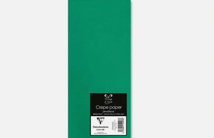 Papel Crepe Verde