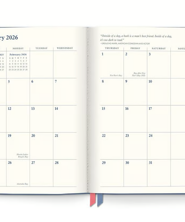 Agenda 2026 Sem Vista 17M - Fully Booked