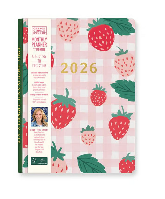 Agenda 2026 Mensual  17M - Strawberry