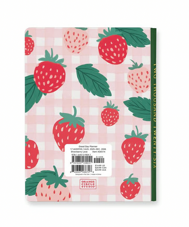 Agenda 2026 Mensual  17M - Strawberry