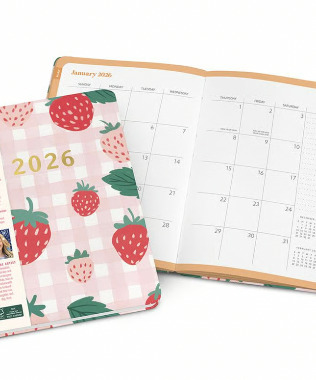 Agenda 2026 Mensual  17M - Strawberry