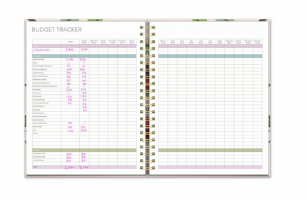 Agenda 2026 XL Sem Vista 17M - Fruit and Flora
