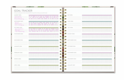 Agenda 2026 XL Sem Vista 17M - Fruit and Flora