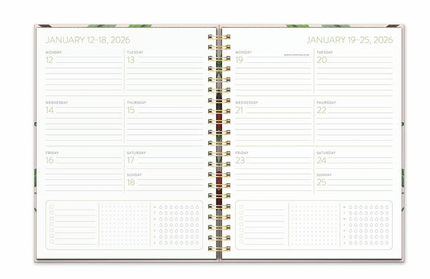 Agenda 2026 XL Sem Vista 17M - Fruit and Flora