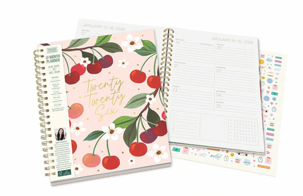 Agenda 2026 XL Sem Vista 17M - Fruit and Flora