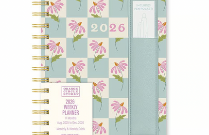 Agenda 2026 Anillada Sem Vista 17M - Azul Coneflower