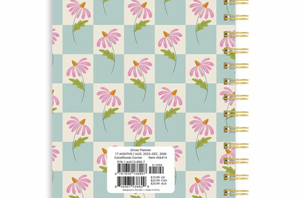 Agenda 2026 Anillada Sem Vista 17M - Azul Coneflower