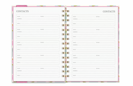 Agenda 2026 Anillada Sem Vista 17M - Azul Coneflower