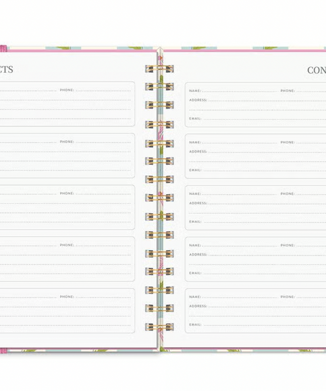 Agenda 2026 Anillada Sem Vista 17M - Azul Coneflower