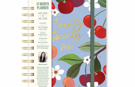 Agenda 2026 Anillada Sem Vista 17M - Fruit and Flora