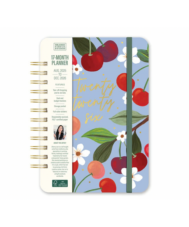 Agenda 2026 Anillada Sem Vista 17M - Fruit and Flora