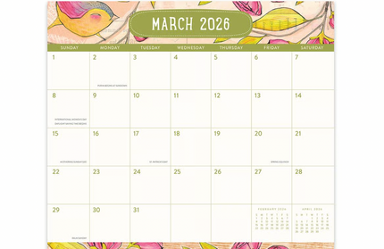 Calendario 2026 Magnético 17M - Where Love Grows