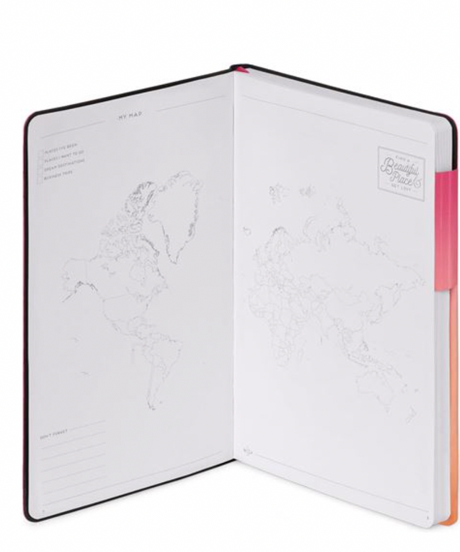 Cuaderno punteado - Mi cuaderno - Mediano - Hora dorada