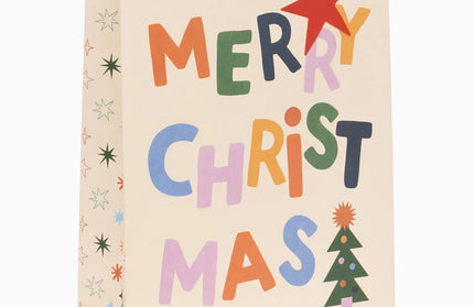 Bolsa Regalo Shopper Navidad - Merry Christmas