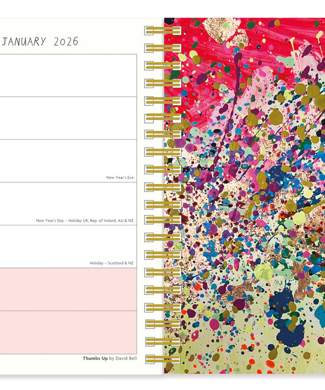 Agenda 2026 12M Sem Vista - Arthouse