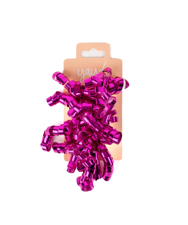 Cinta Regalo Rulo - Fucsia Oscuro
