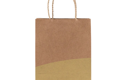 Bolsa Regalo Mediana Kraft - Dorada