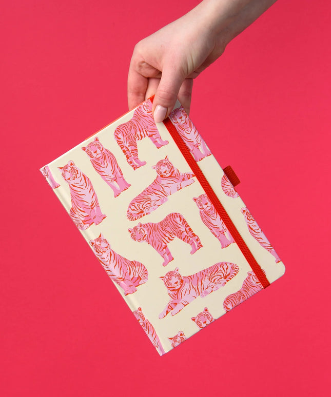 Cuaderno A5 PINK TIGERS
