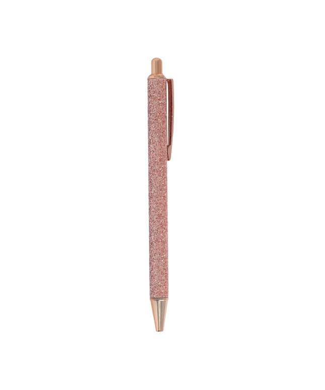 Bolígrafo Glitter Rose Gold