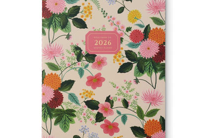 Agenda 2026 Mensual 12M - Dahlia