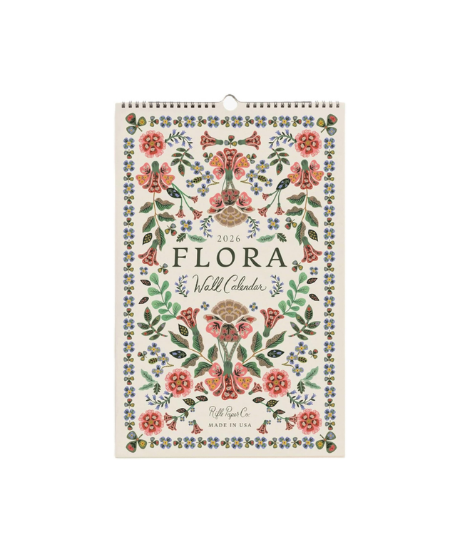 Calendarios 2026 Pared 12M - Flora