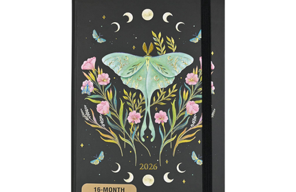 Agenda 2026 Sem Vista 16M - Luna Moth